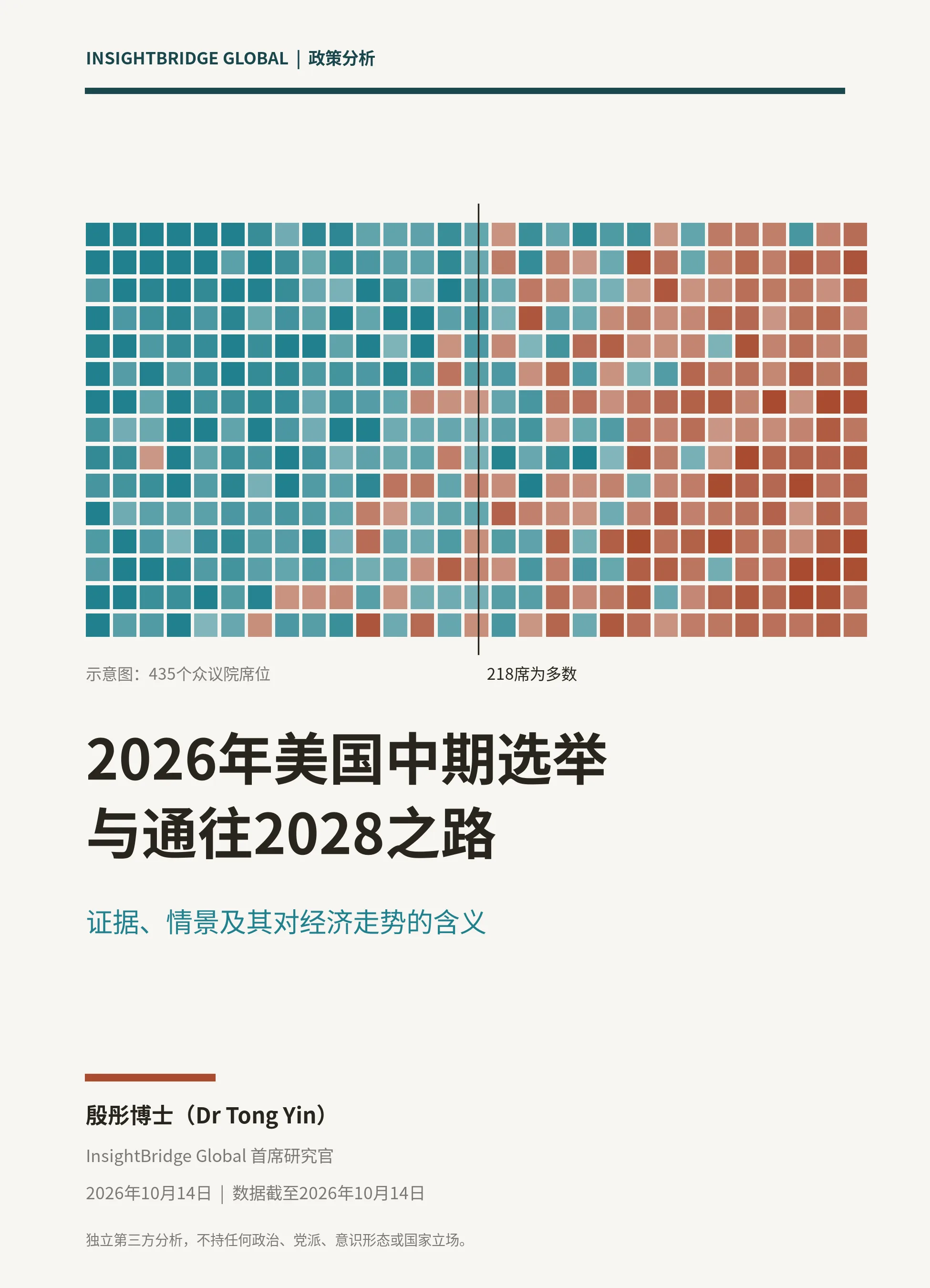 2026年美国中期选举与通往2028之路 封面